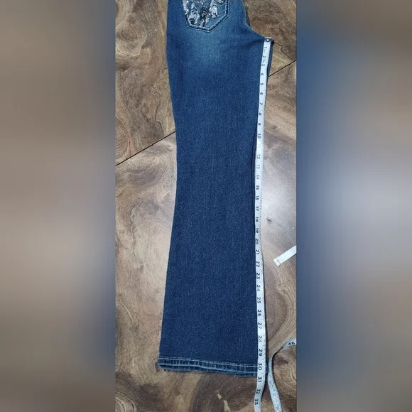 Cooper Flash Women's Blue Denim Jeans (6) - Picture 4 of 11